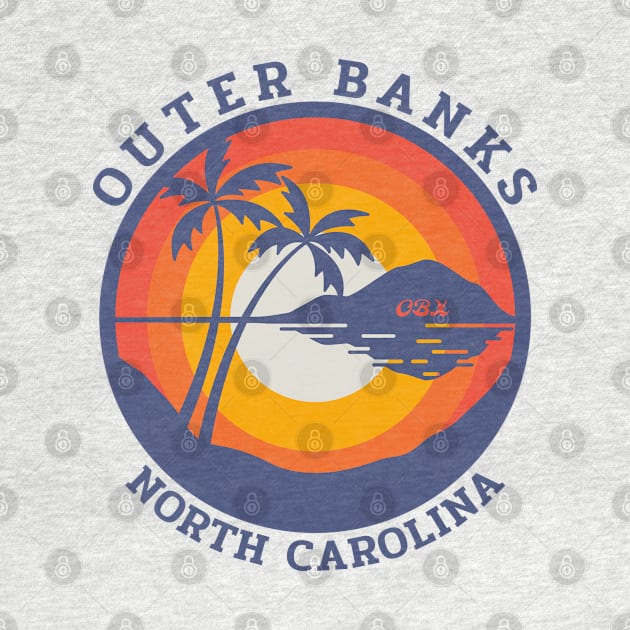 Outer Banks North Carolina Beach Vibes by BackintheDayShirts